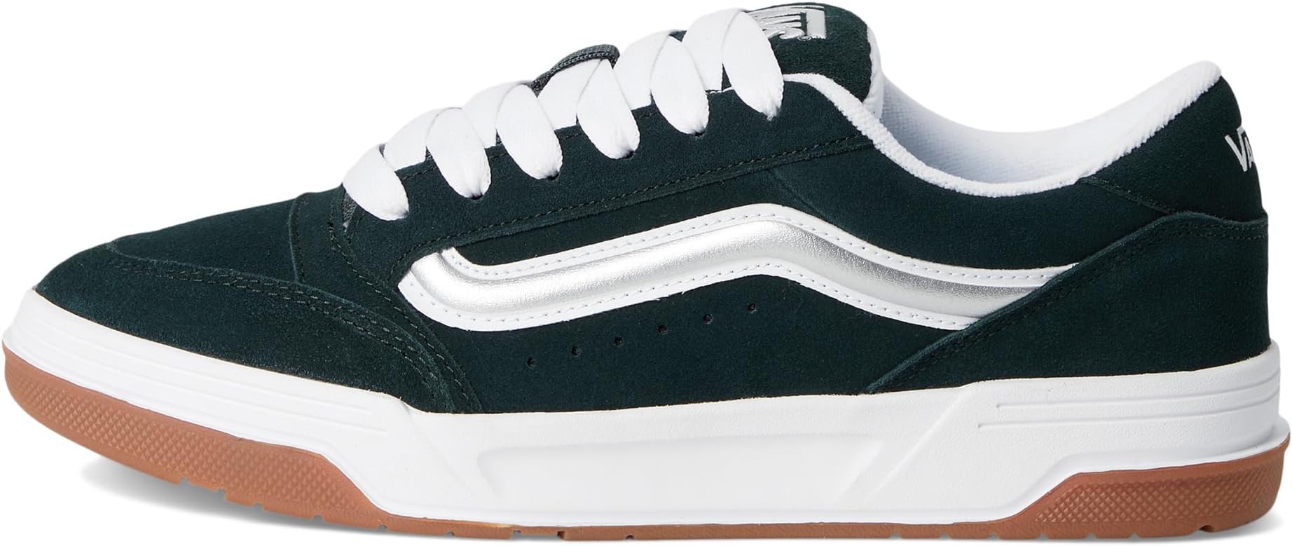Кроссовки Vans Hylane, цвет Metallic Green/White — фото 4