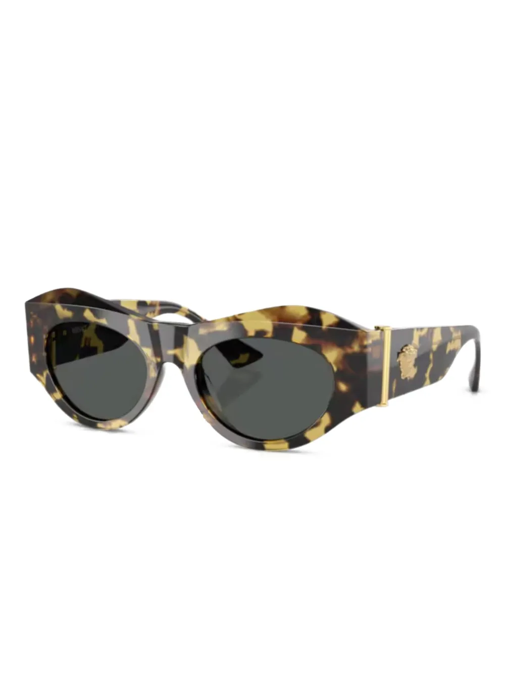 

Солнцезащитные очки в черепаховой оправе VE4477U Versace Eyewear, коричневый