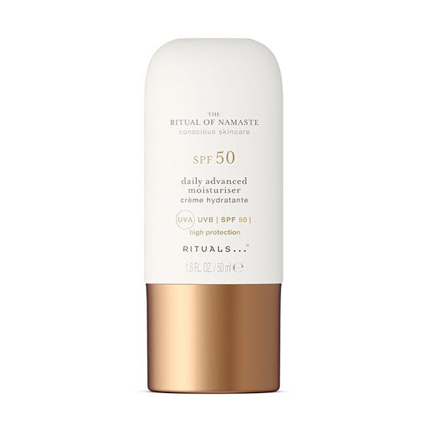 

Солнцезащитный крем для лица RITUALS The Ritual Of Namaste Daily Advanced Moisturiser SPF50, 50 мл