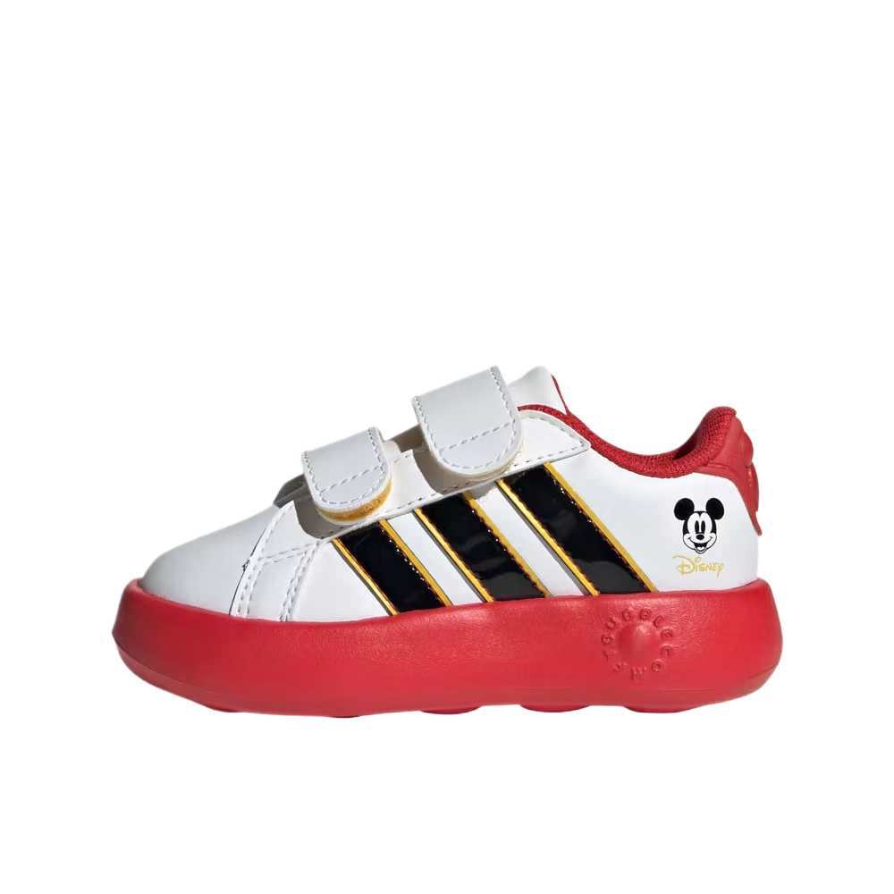 

Adidas Disney x GRAND COURT Low Top детские ботиночки Cloud White Black