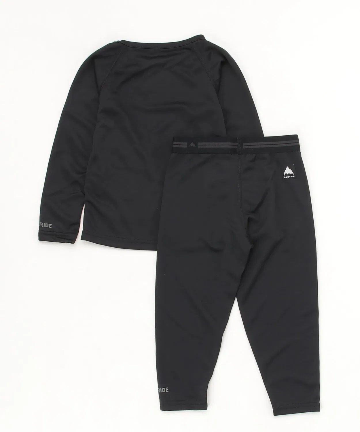 Термобелье детское Burton Lightweight Base Layer Set, полиэстер, чёрный — фото 2