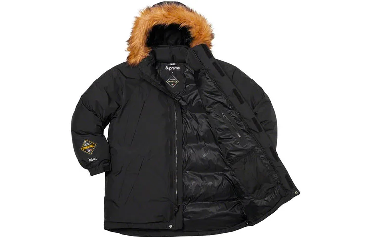 Парка GORE TEX с утеплителем 700 Fill Down FW21 Supreme, Olive Green Camouflage — фото 4