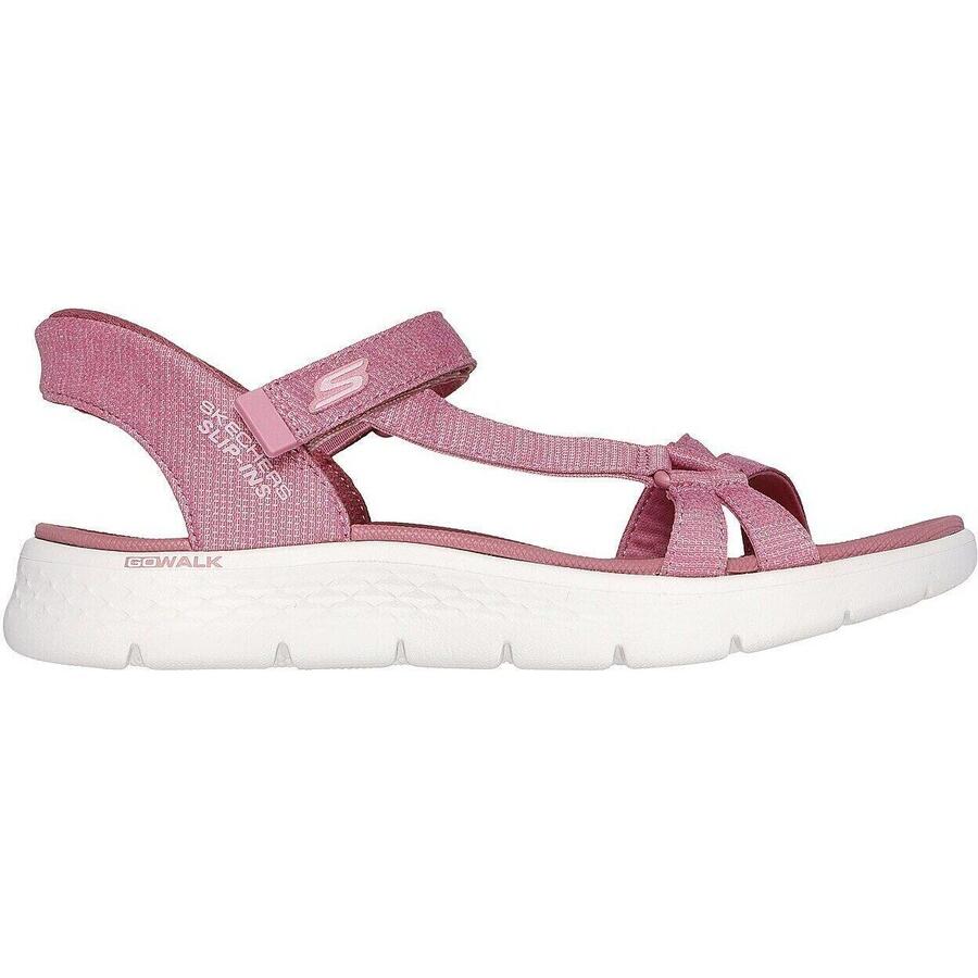 Сандалии Skechers Go Walk Flex Sandal, розовые, женские — фото 3