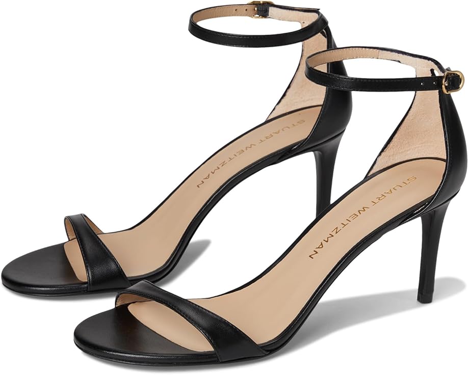 Туфли Stuart Weitzman Nudist Ii Sandal 75, черный