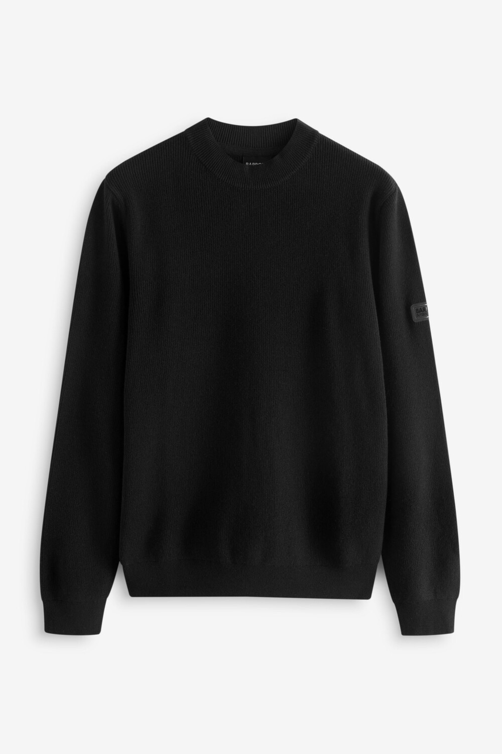 

Вязаный джемпер из смеси шерсти Crawley Barbour International, черный