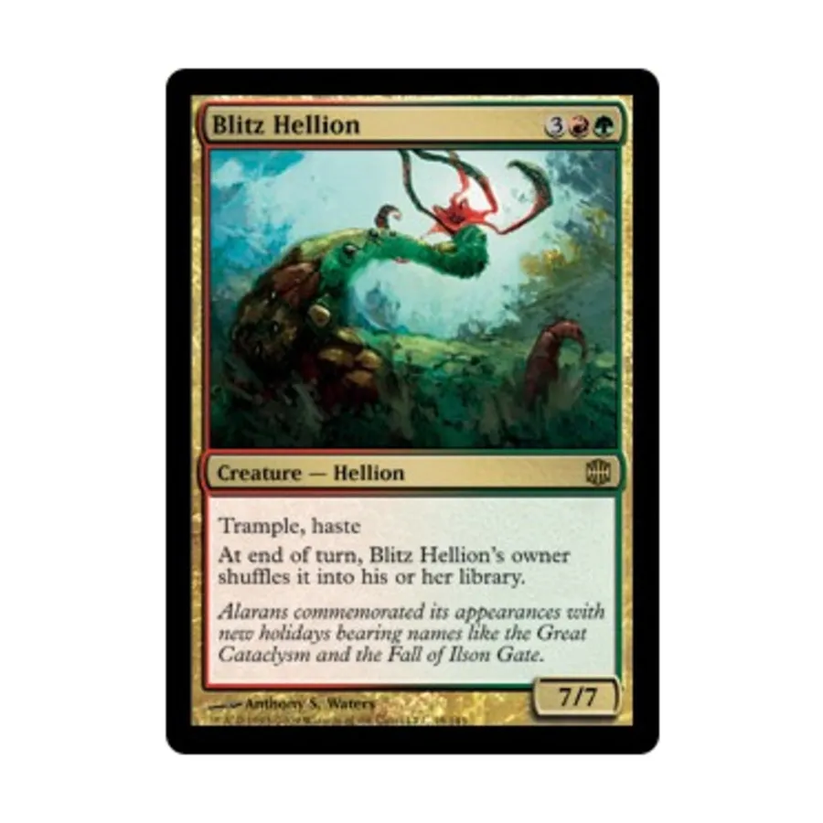 

CCG Блиц-Геллион (клавиша R), MTG - Alara Reborn
