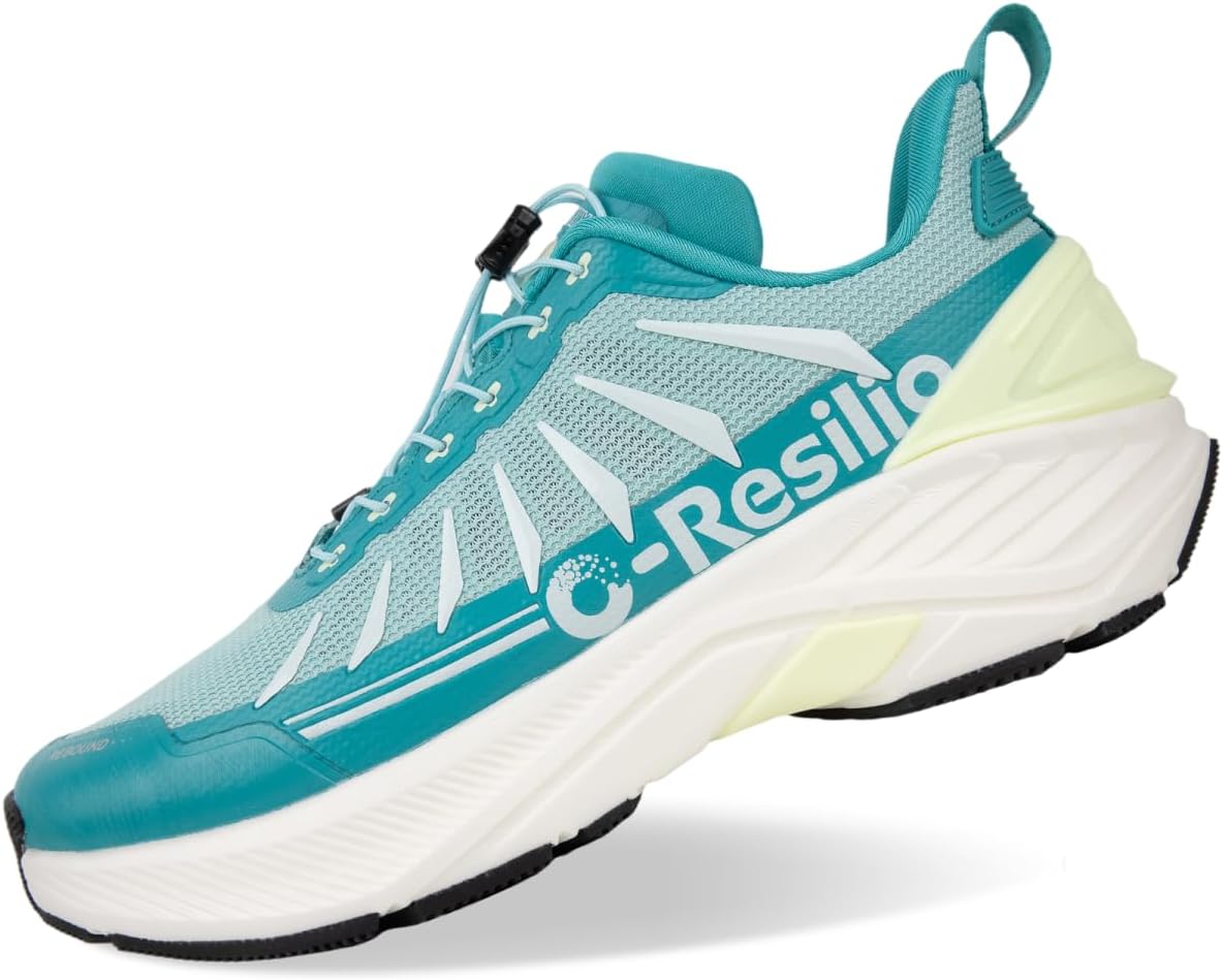 

Мужские кроссовки ONEMIX с максимальной амортизацией, быстрозастегивающимися шнурками для походов и прогулок, зеленый