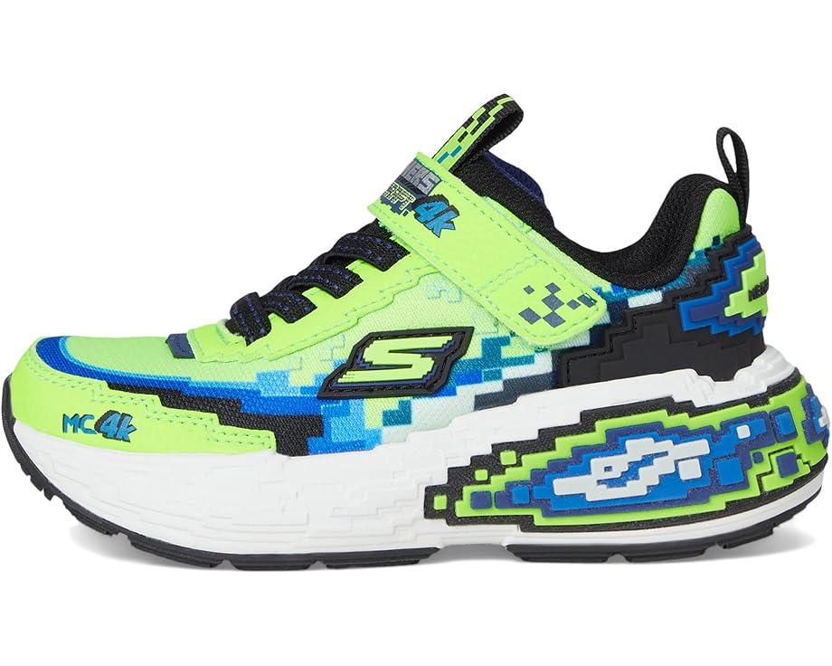 Кроссовки SKECHERS KIDS Mega-Craft 4K 402160L, цвет Lime/Black — фото 4