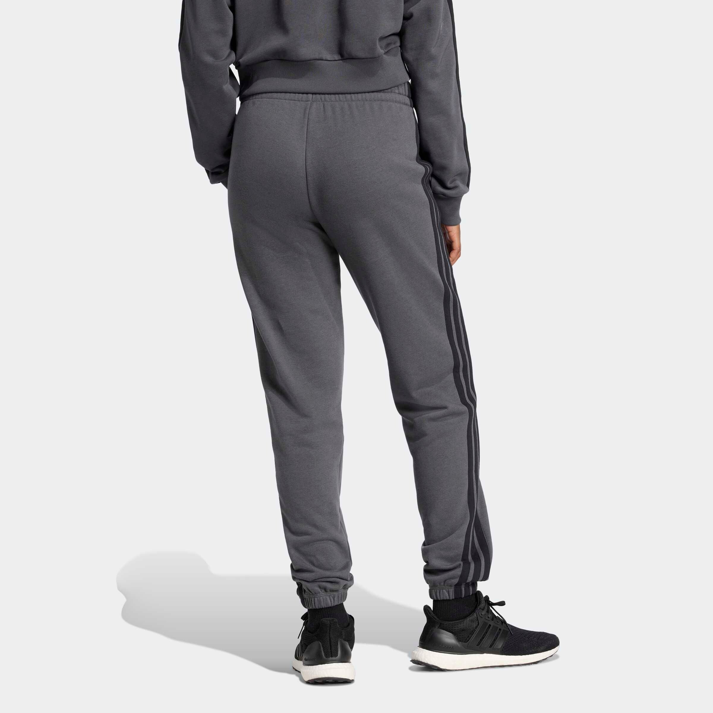 Adidas Sportswear Узкие спортивные штаны 'Essentials' в темно-сером цвете — фото 4