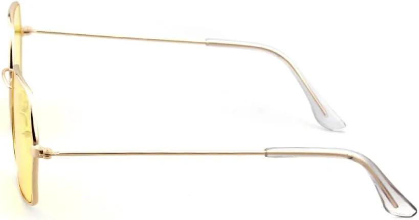 

Модные солнцезащитные очки для женщин в шестиугольной металлической оправе с зеркальными линзами, винтажные солнцезащитные очки для женщин generic, C4 Coffee