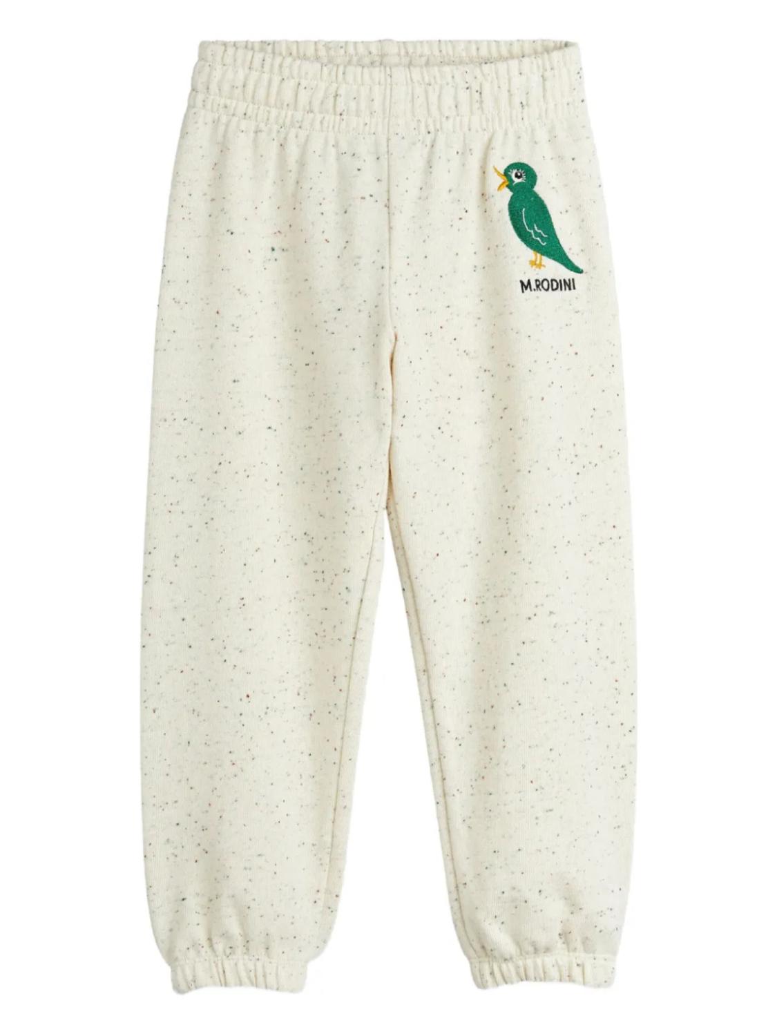 

Эластичные джоггеры в крапинку Mini Rodini, нейтральный