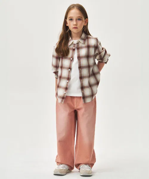 Детская рубашка MUSINSA STANDARD KIDS с длинным рукавом