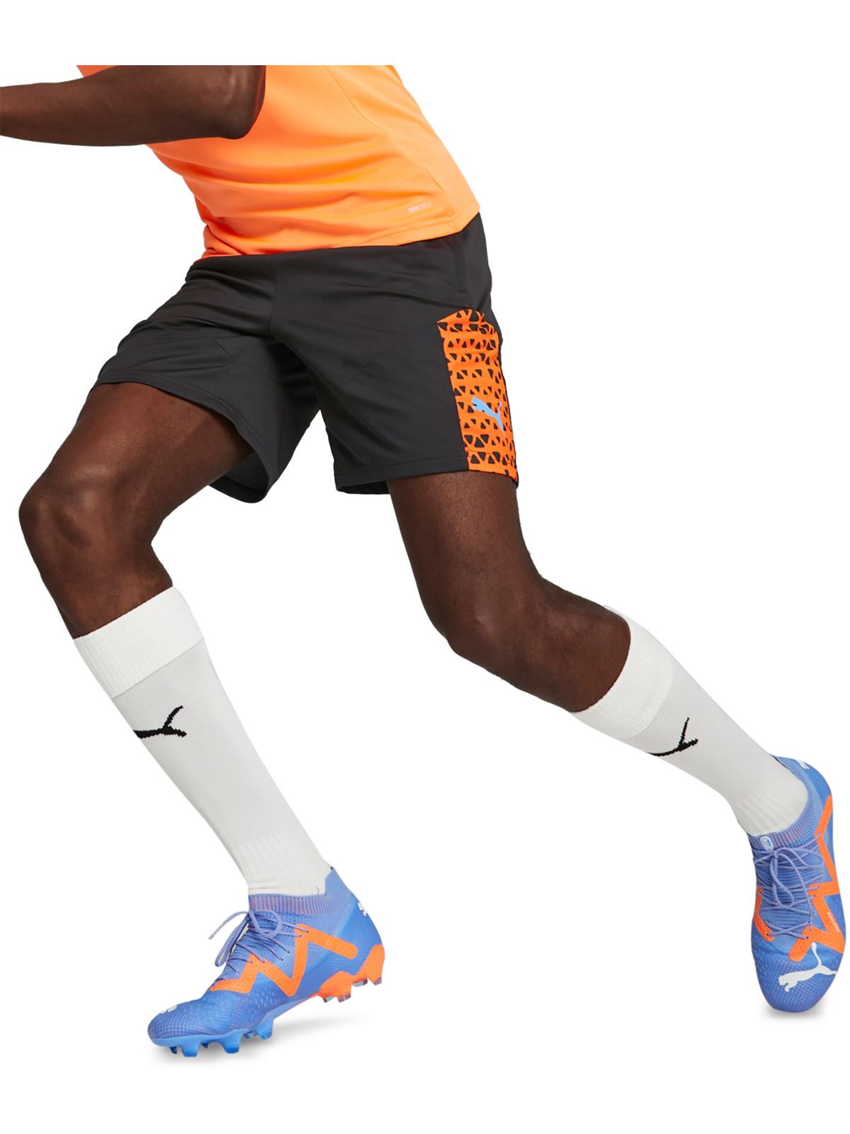 

Мужские футбольные шорты для фитнеса Puma, цвет puma black/ultra orange
