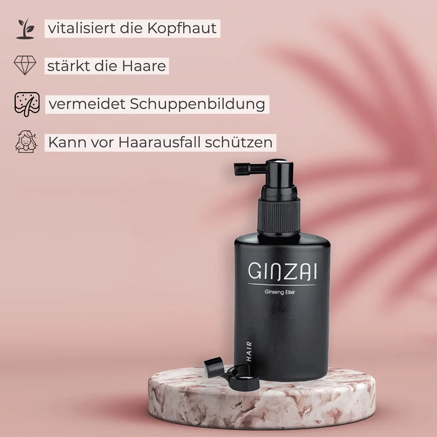 Эликсир для ухода за волосами с женьшенем GINZAI Ginzai — фото 4