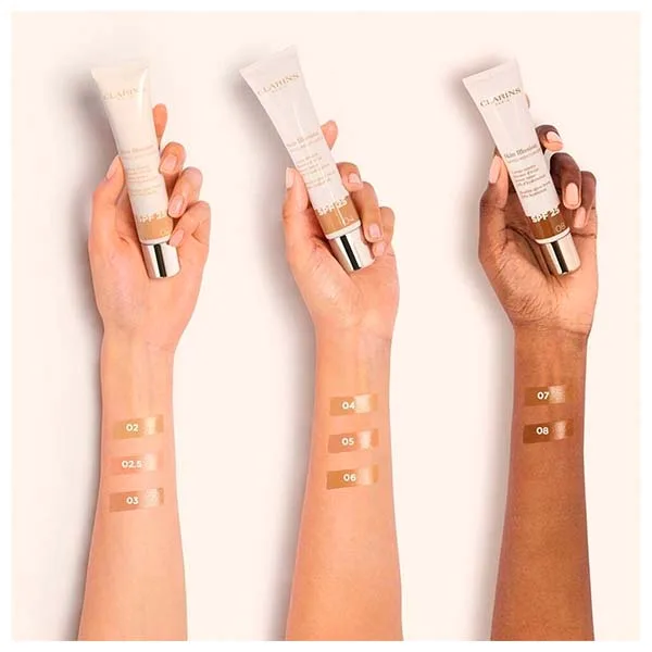 Тональная основа CLARINS Skin Illusion Tinted Moisturizer Spf25, 5 — фото 4
