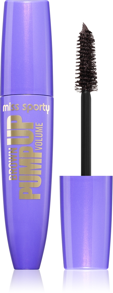 

Тушь для ресниц Pump Up Booster Volume Miss Sporty, atspalvis 002 brown 12 мл
