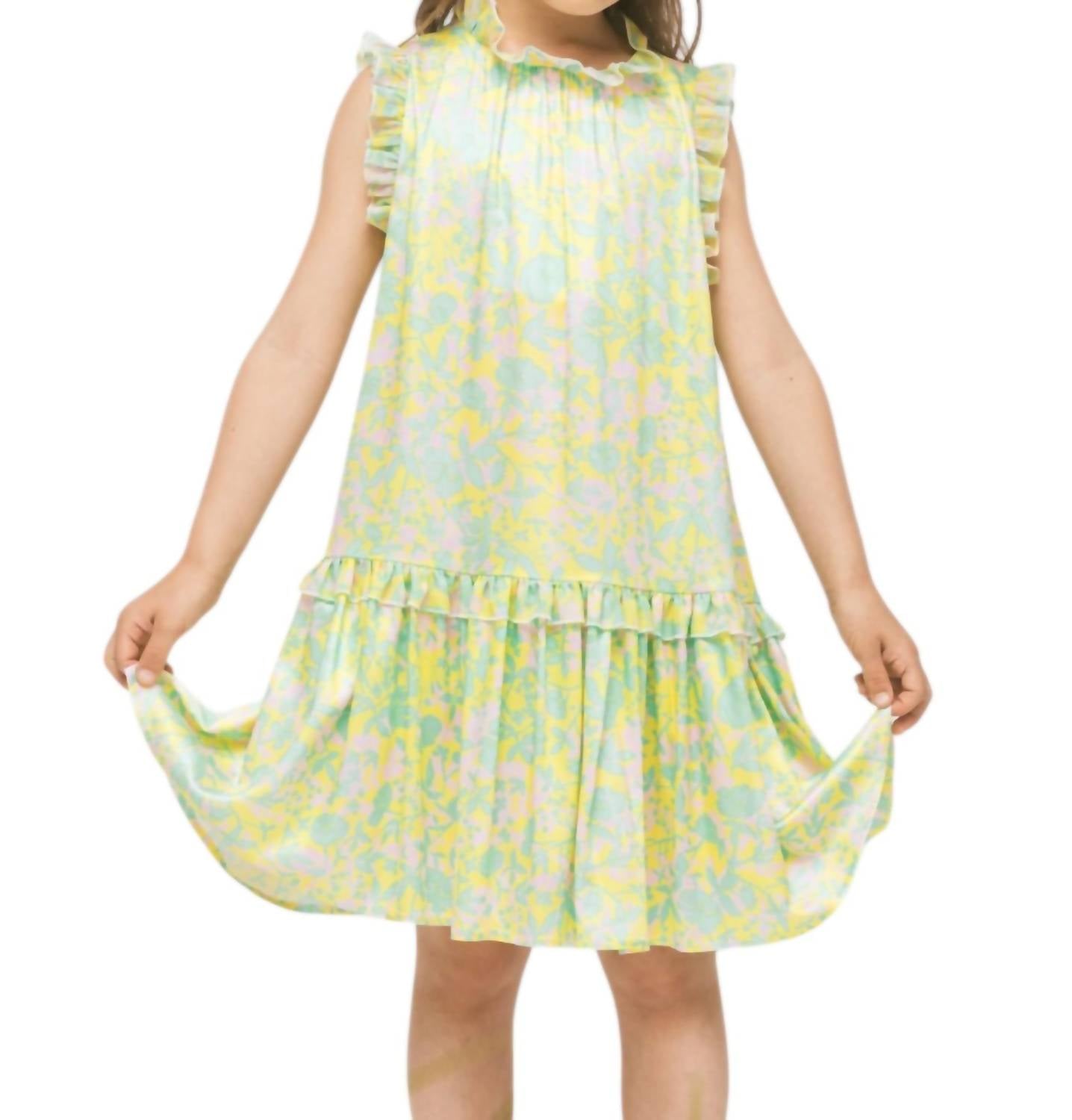 

Вискозное платье "Анемона" в желтом цвете Paade MODE