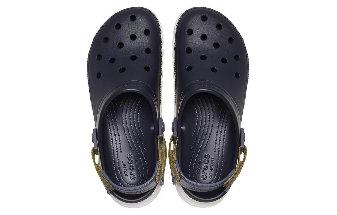 Crocs Duet Max II Clogs 'Navy White' — фото 4