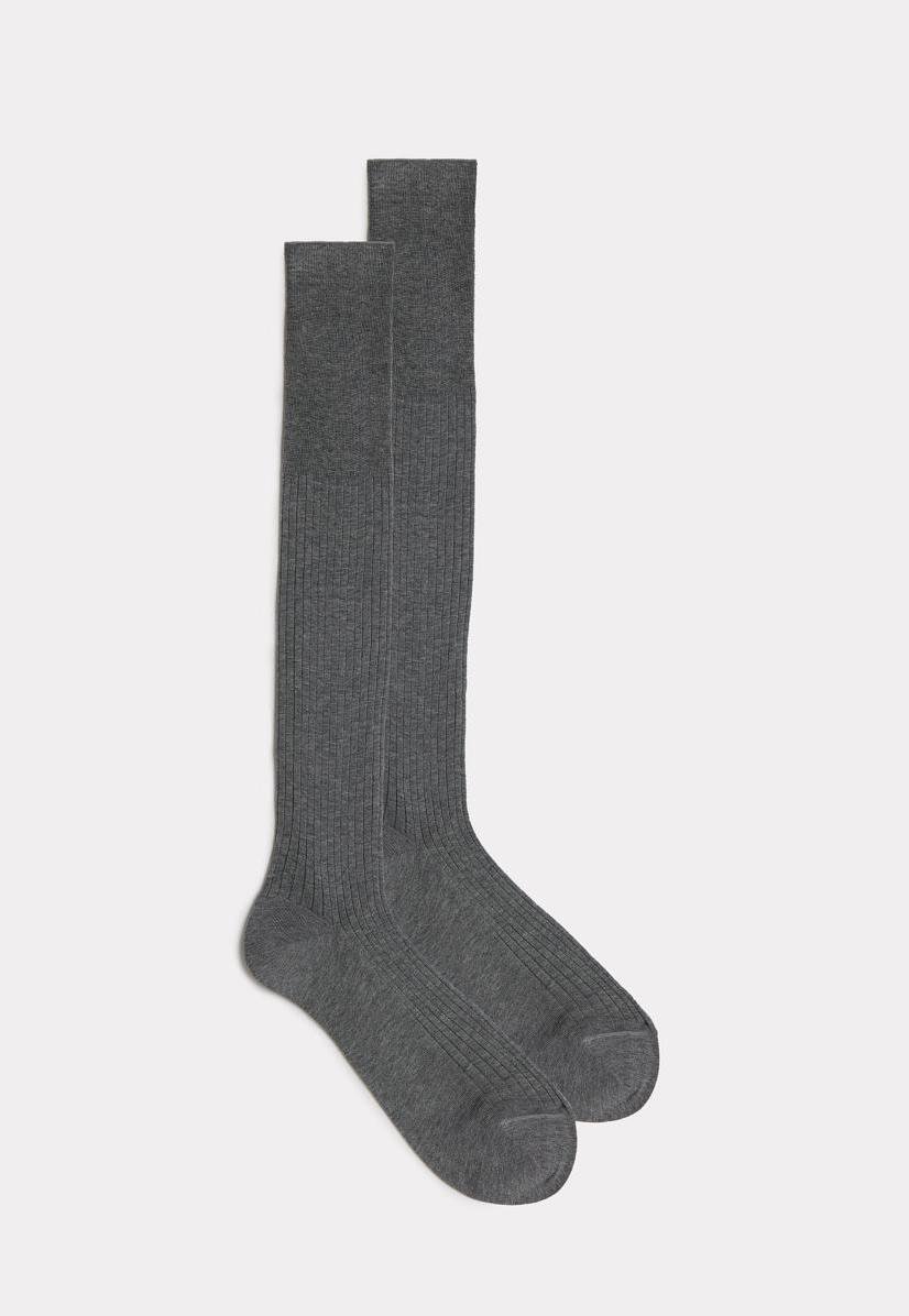 

Гольфы Long Ribbed IUMAN Intimissimi Uomo, серый
