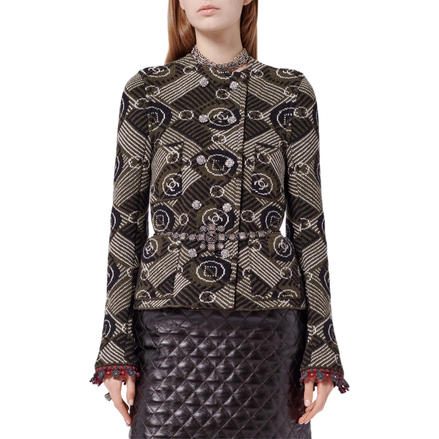 

Куртка женская хаки Chanel