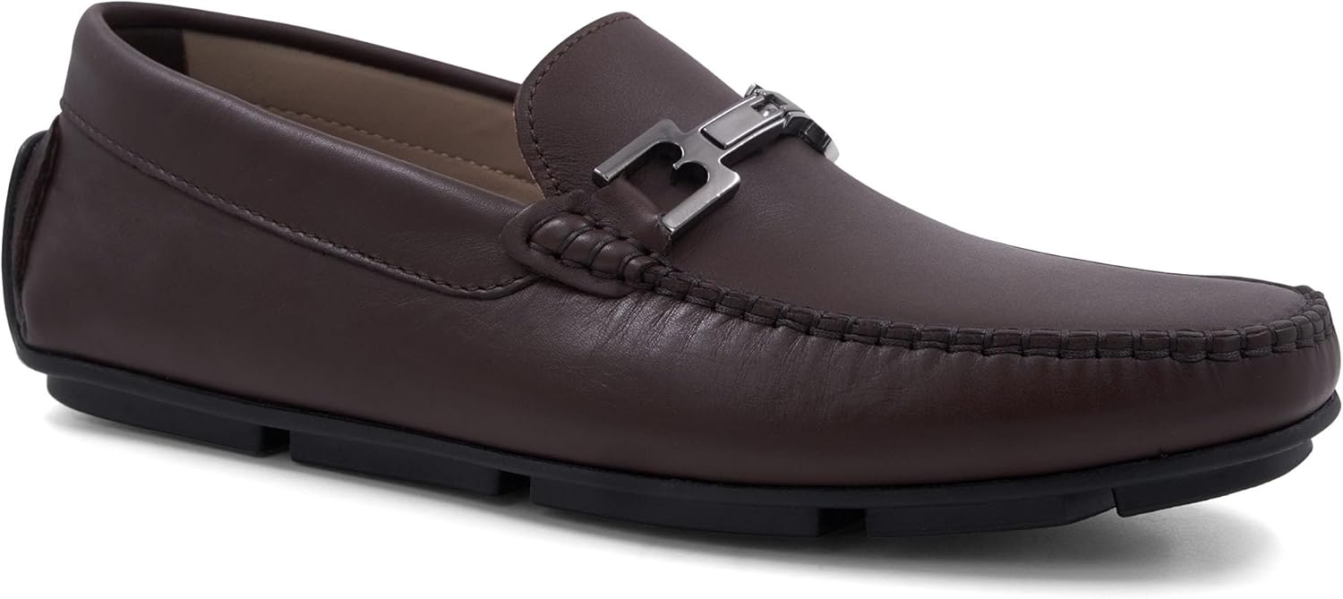 

Мужские лоферы Bruno Magli Taso с пряжкой, коричневый
