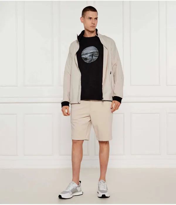 Футболка с графическим принтом Heritage Regular fit Boss Green, черный — фото 2