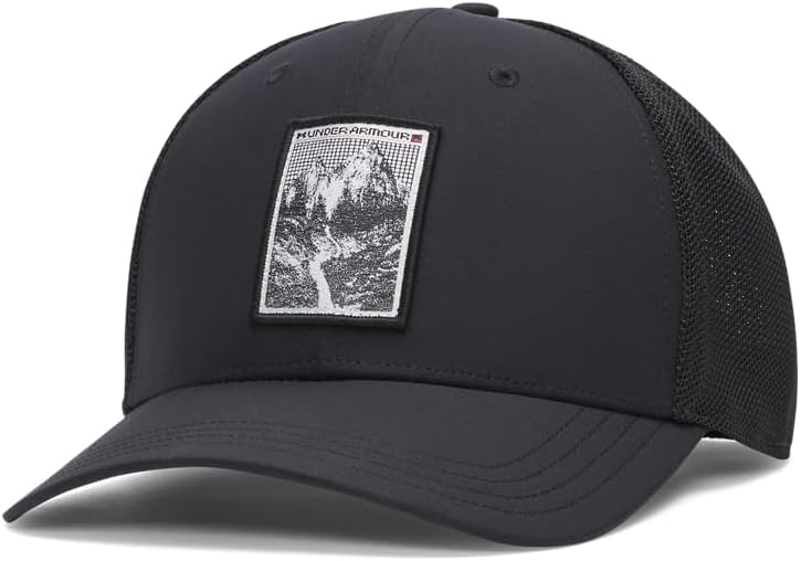 

Under Armour мужская кепка Outdoor Trucker, (003) Black/Black/Black