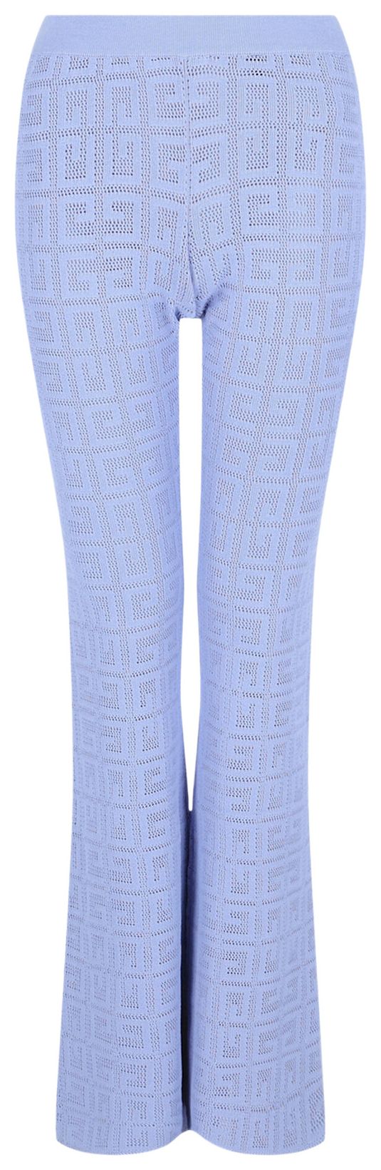 

Расклешенные брюки Givenchy 4G Jacquard, фиолетовый