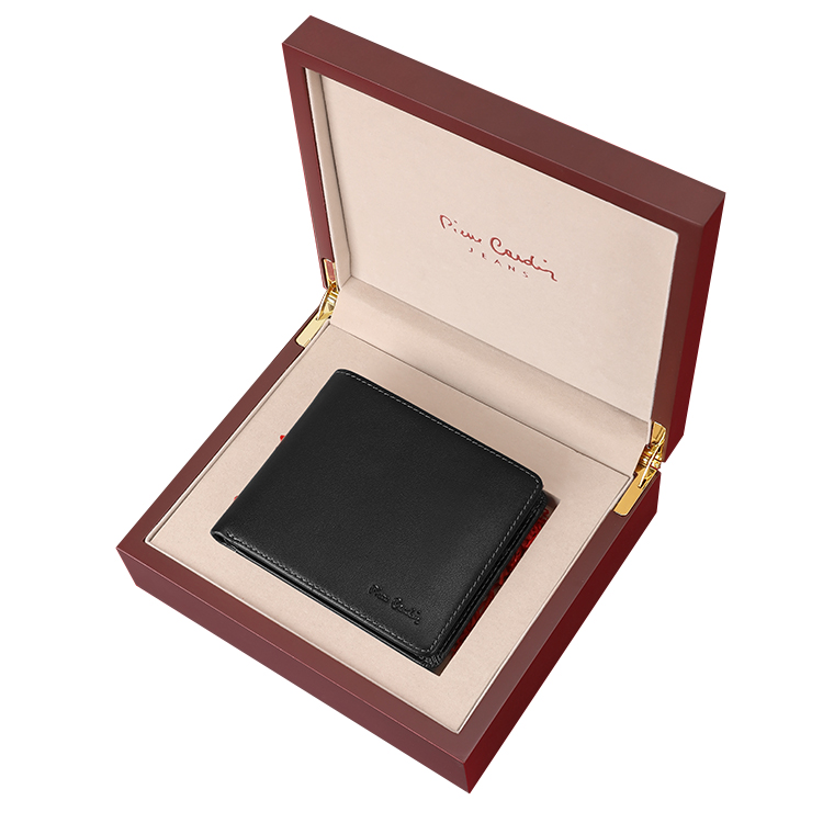 

Кошелек PIERRE CARDIN, Black-Valentine's Day Box