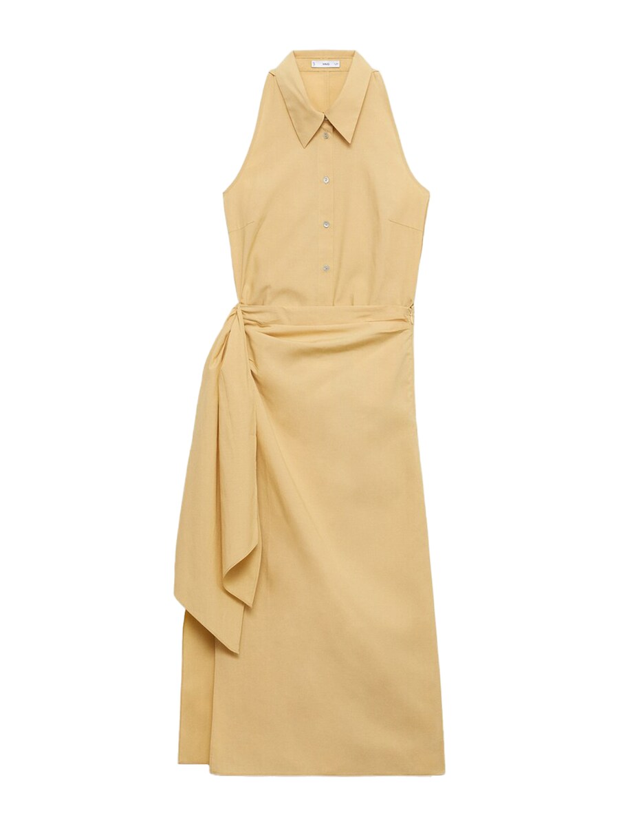 

Миди платье MANGO Nura-h, Brown