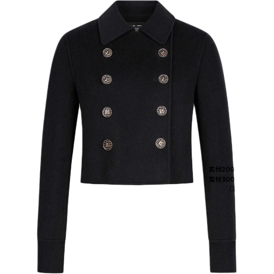 

KARL LAGERFELD / Karl Lagerfeld Jeans Пальто KARL LAGERFELD FW24 женское черное, Black