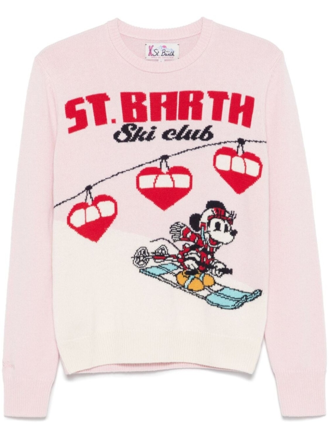 

MC2 Saint Barth x Disney Новый свитер Queen, розовый