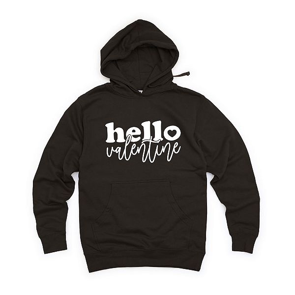 

Толстовка Hello Valentine Bold Script Simply Sage Market, Black