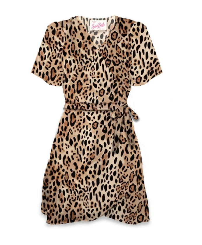 

Элегантное летнее платье Mc2 Saint Barth, коричневый