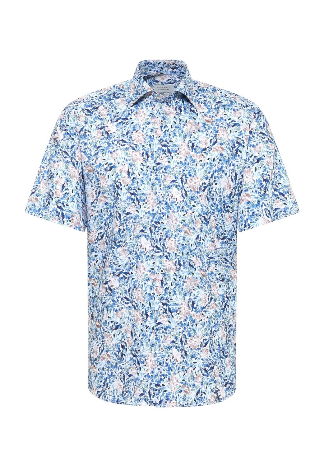

Рубашка с принтом MODERN FIT ETERNA, цвет Mittelblau