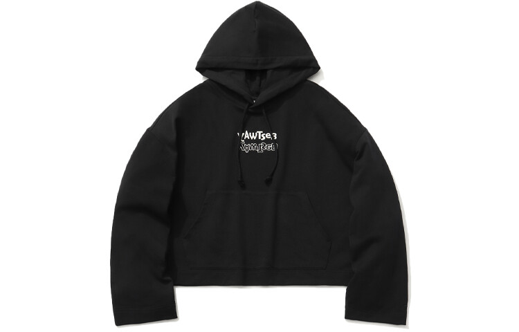

Спортивная модная коллекция Толстовка женская черная Lining