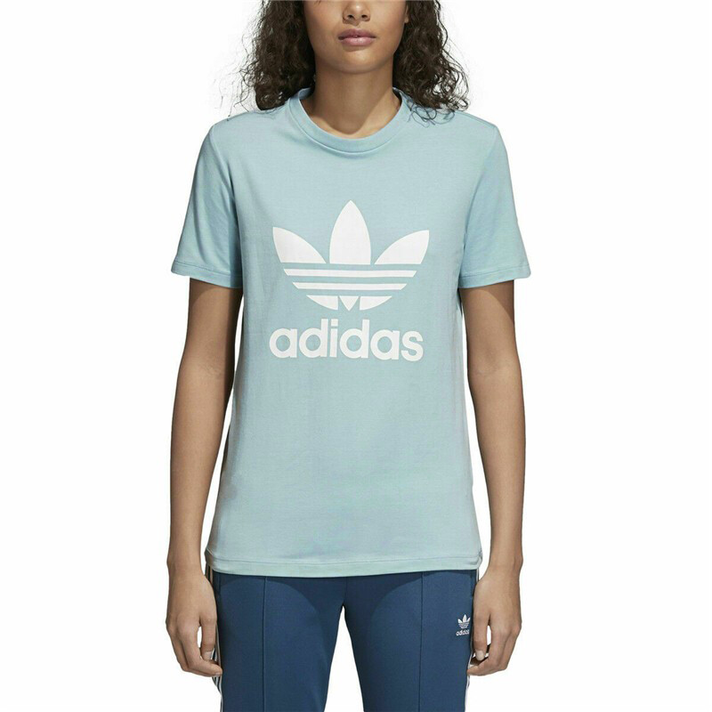 Футболка с трилистником женская Adidas Originals — фото 3
