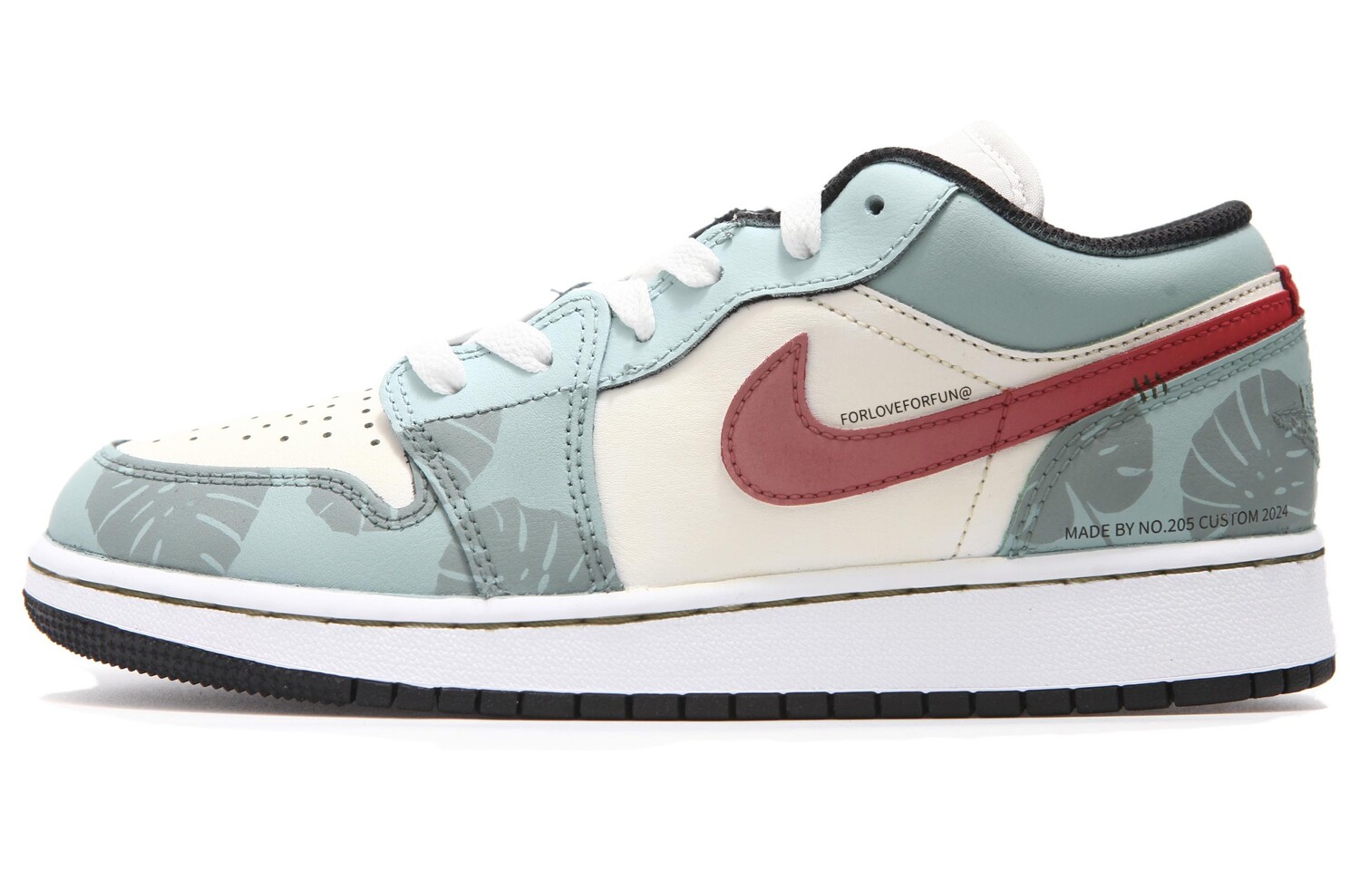 

Баскетбольные кроссовки Air 1 Vintage женские низкие бежевый/зеленый Jordan