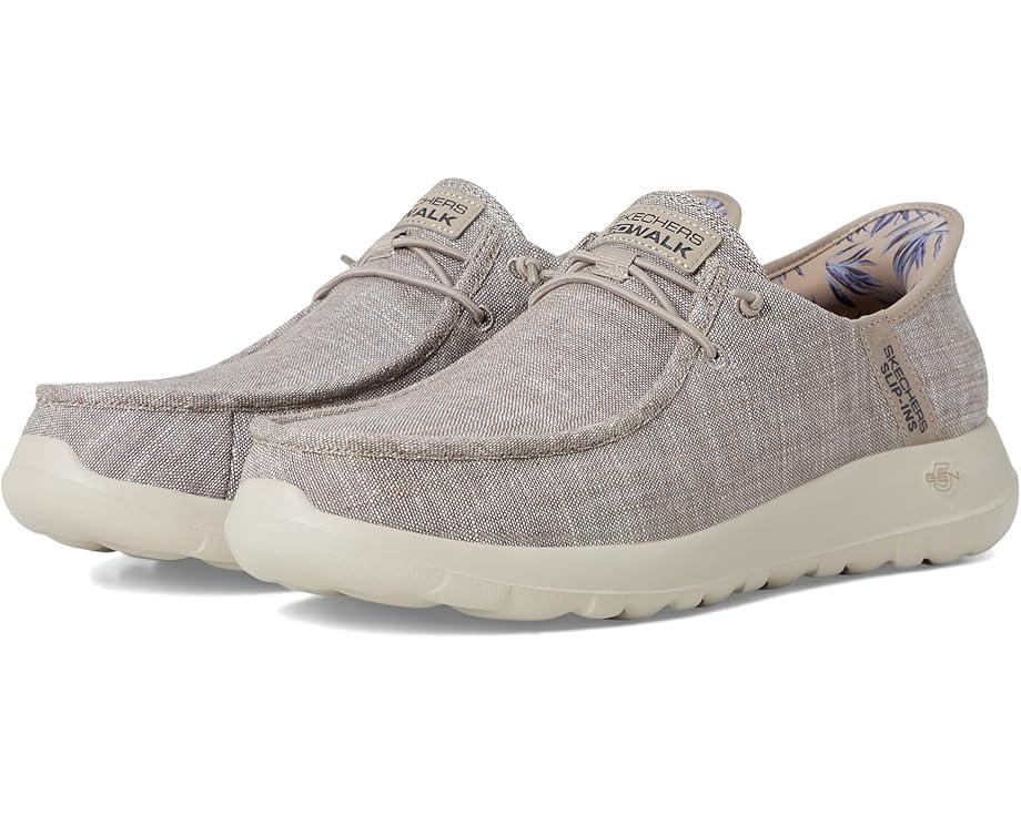 

Кроссовки SKECHERS Performance Go Walk Max With Ease Hands Fee Slip-In, серо-коричневый