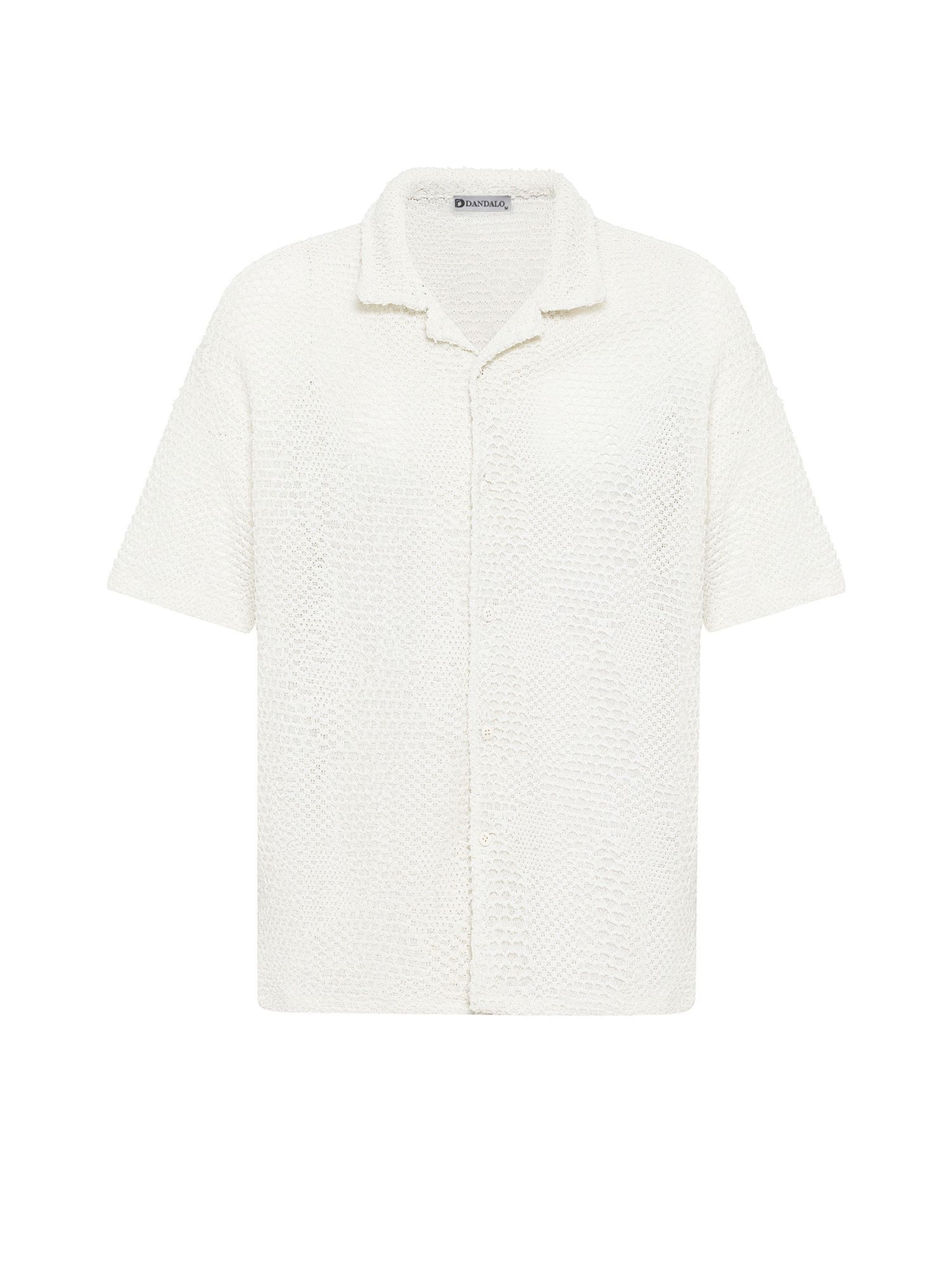 

Dandalo Рубашка на пуговицах Comfort fit в белом цвете