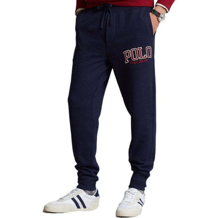 Футболка поло FW22 Вязаные спортивные брюки Мужские Navy Polo Ralph Lauren, Морской синий — фото 4