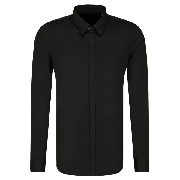 

Рубашка стандартного кроя Armani Exchange, черный