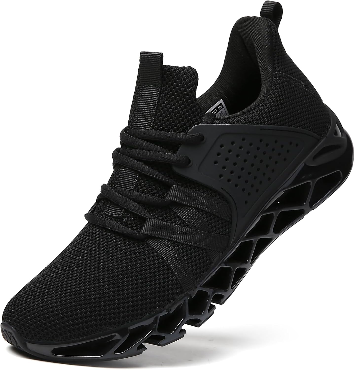 

Мужские спортивные кроссовки FRSHANIAH, дышащие, для бега, с противоскользящей подошвой, модные кеды, черный