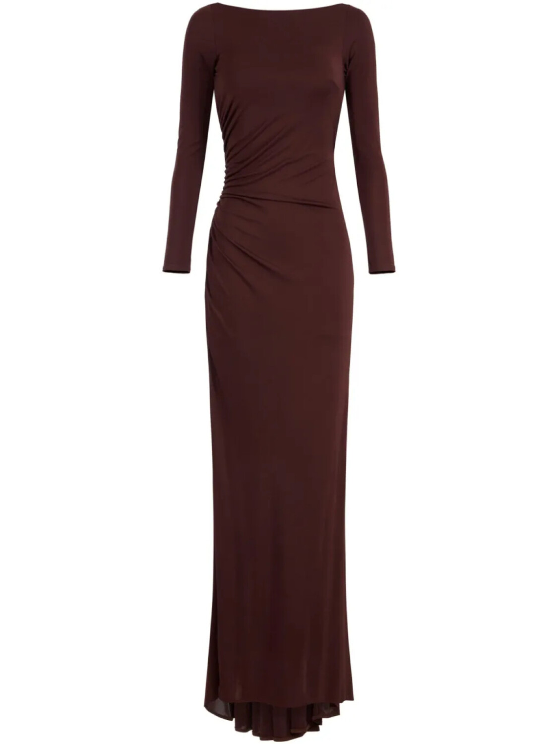 

Elisabetta Franchi платье из джерси с драпировкой, красный