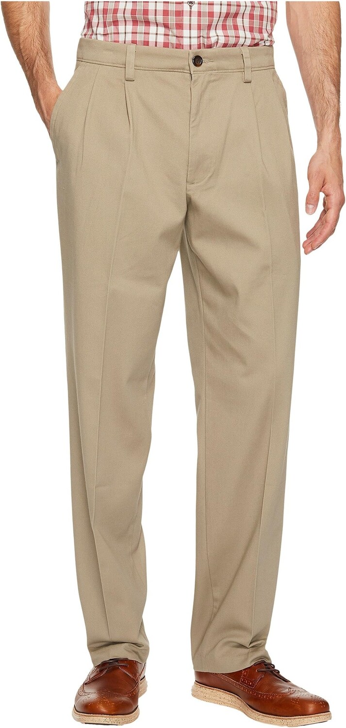 

Брюки классического кроя Easy Khaki D3 со складками Dockers, цвет Timberwolf