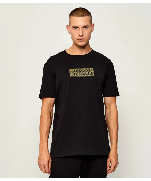 

Футболка Regular fit Armani Exchange, черный