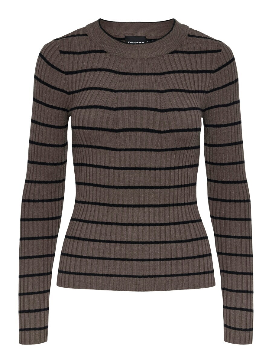 

Свитер PIECES Sweater PCCRISTA, цвет mottled brown