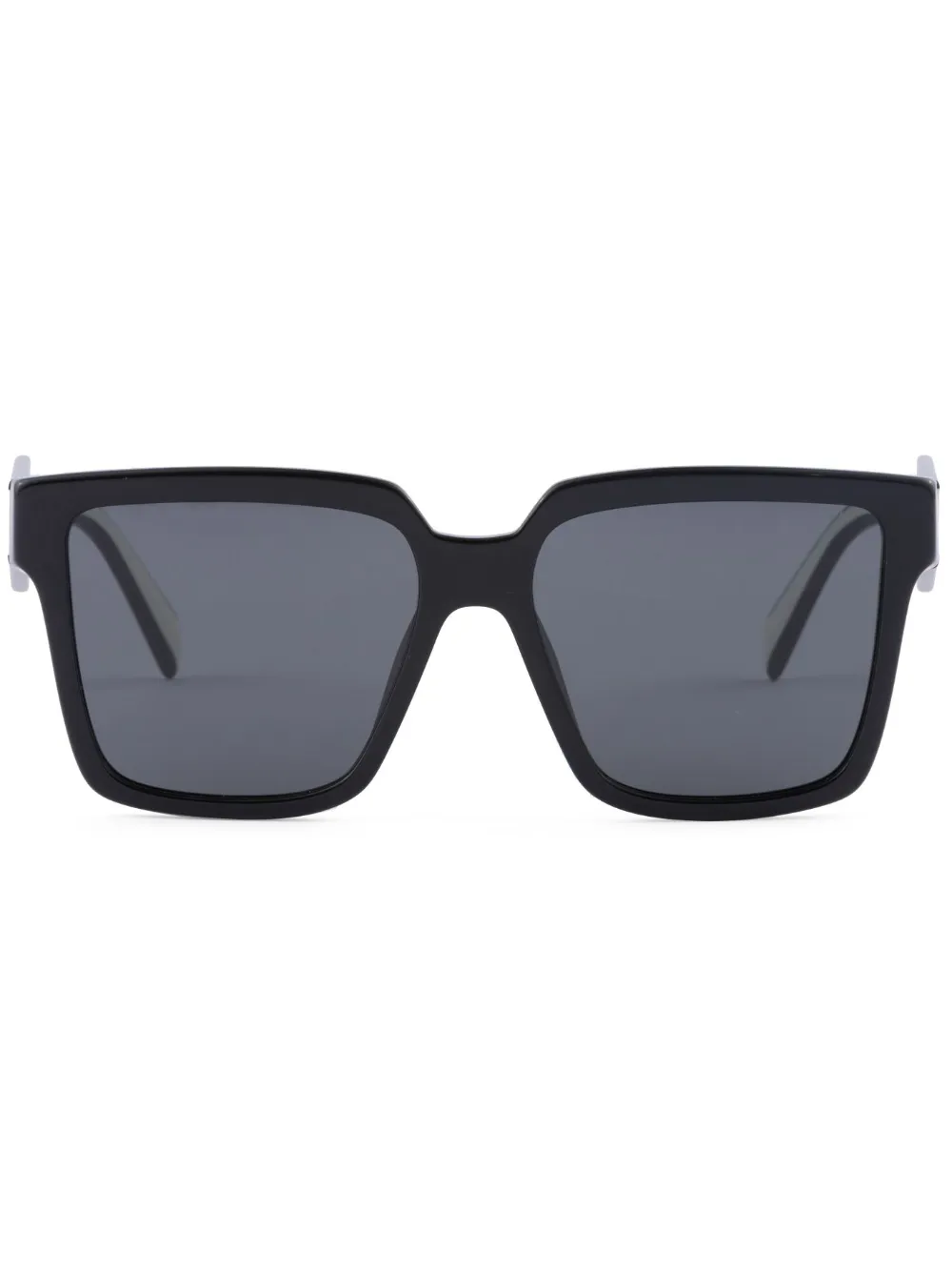 

Солнцезащитные очки в массивной оправе Prada Eyewear, черный