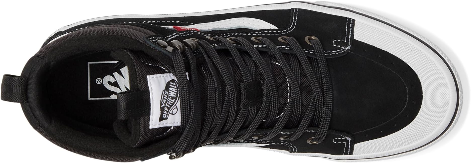 Кроссовки Vans U MTE SK8-Hi Waterproof Insulated, черный/белый — фото 2