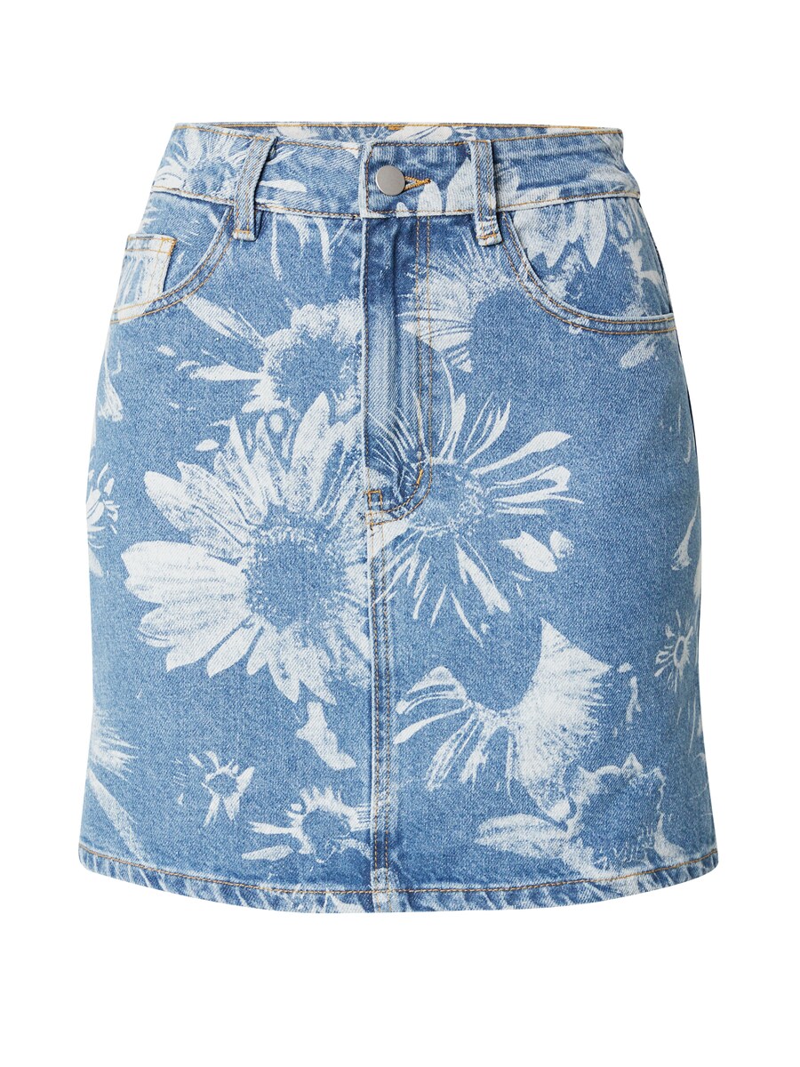 

Юбка VILA, цвет Blue denim/Light blue